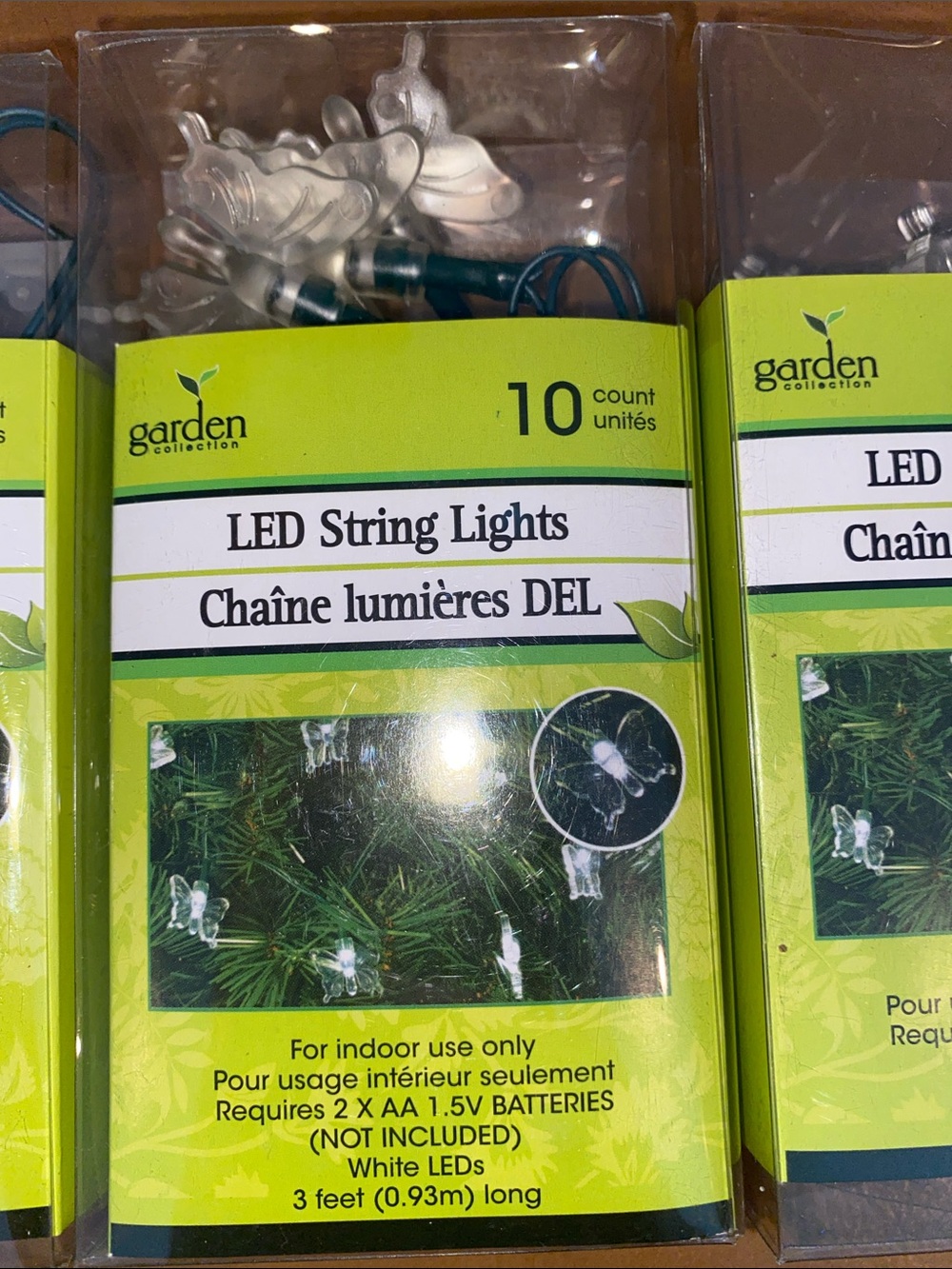 Butterfly LED String Lights Set of 5 NEW